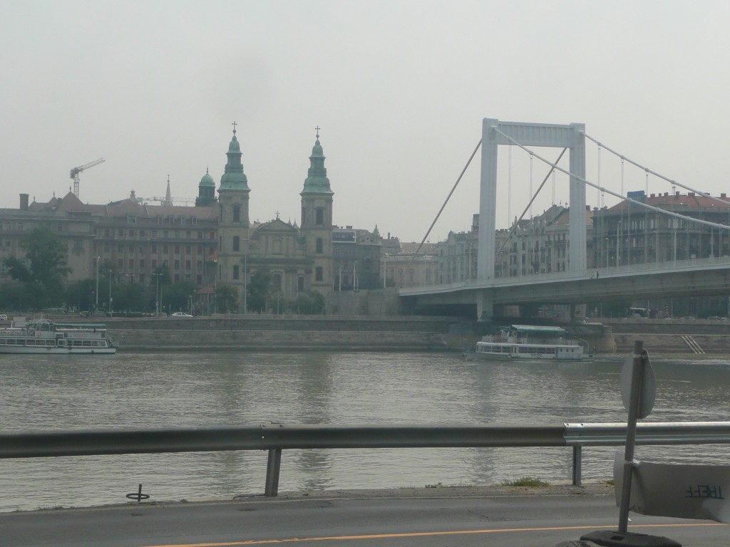 Bridge over danube - Blue, i hear you ask?